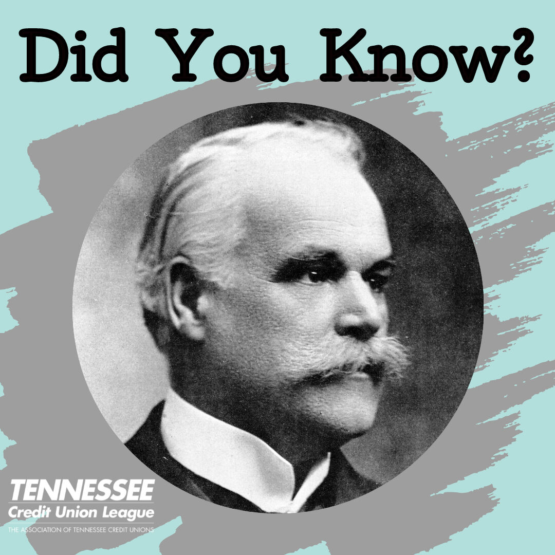 TNCULeague's tweet photo. In 1901 Alphonse Desjardins brought credit unions to North America as the Canadian journalist organizes La Caisse Populaire de Levis (The People's Bank of Levis). The first deposit was just 10 cents. #CreditUnionHistory #TNCreditUnions #TCUL #CreditUnionDifference https://t.co/p0Wj5pczAM