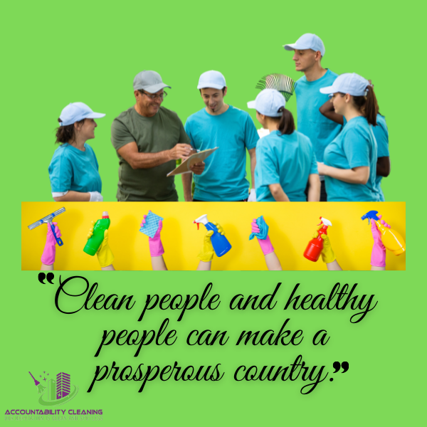 AccountCleaning's tweet photo. Clean people and healthy people can make a prosperous country. 😊 😊 👍 👍 🙏 🙏
#Accountability #cleaning #cleanliness #cleaningservices #cleanenergy #Cleanup #cleantwitter #cleanisgreen #alwaysclean https://t.co/049cSNuotl