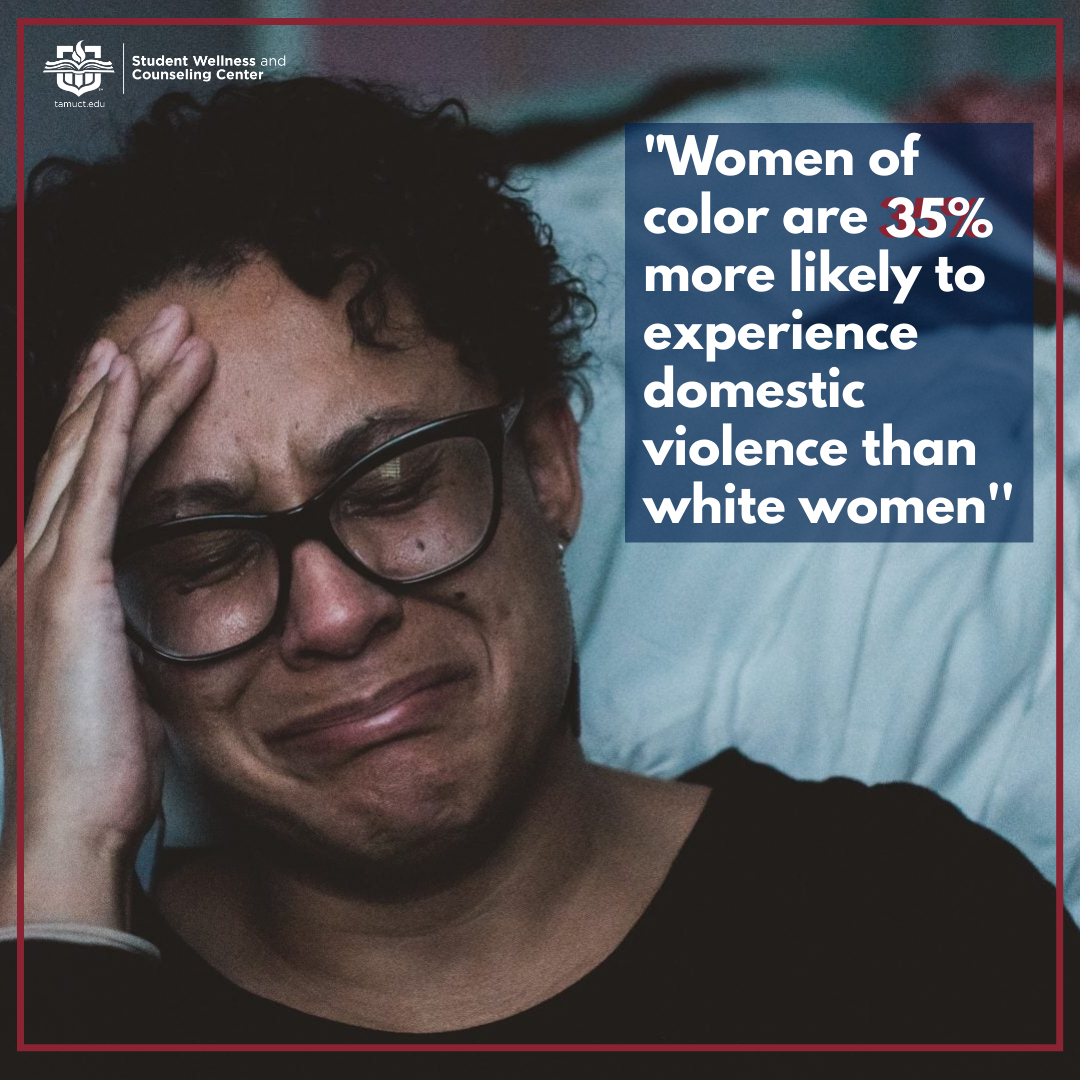 Black women are often stereotyped as strong &amp; resilient which may inhibit their ability to speak out about abuse. However, help is available to you no matter your race or ethnicity. Call the National Domestic Violence hotline at (800)799-7233 for additional information. #tamuct