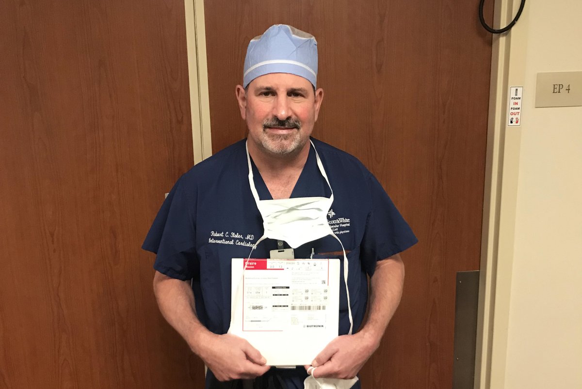 Congratulations to Dr. Robert Stoler <a href="/rcstoler/">Robert Stoler MD</a> on the first implant of Orsiro Mission Drug-Eluting Stent at <a href="/bswhealth/">Baylor Scott & White Health</a> in Dallas, TX! 

Discover the next level of deliverability with #OrsiroMission #DES and view important safety info: ow.ly/xopo50Gueik  #CardioTwitter