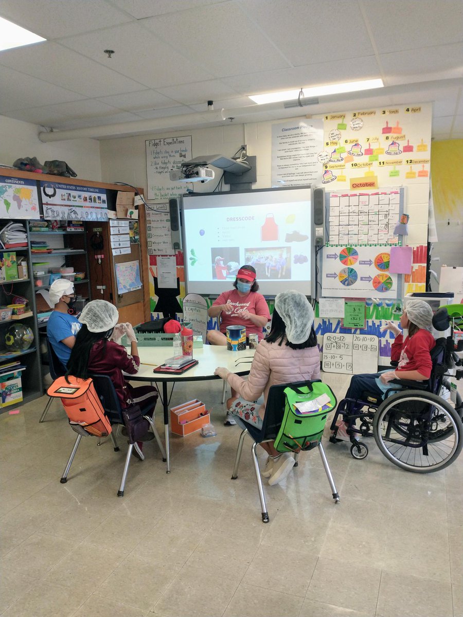 beechwood_tiger's tweet photo. Who better to learn from than our fabulous Cafeteria Manager at Beechwood?!

The great Mrs. Mullins taught students in a career skills class about the responsibilities of food service workers.

Have a great Friday!

@beechwoodsup 
@beechwoodhs 
@zacharywashley https://t.co/eLtlTJY7vy
