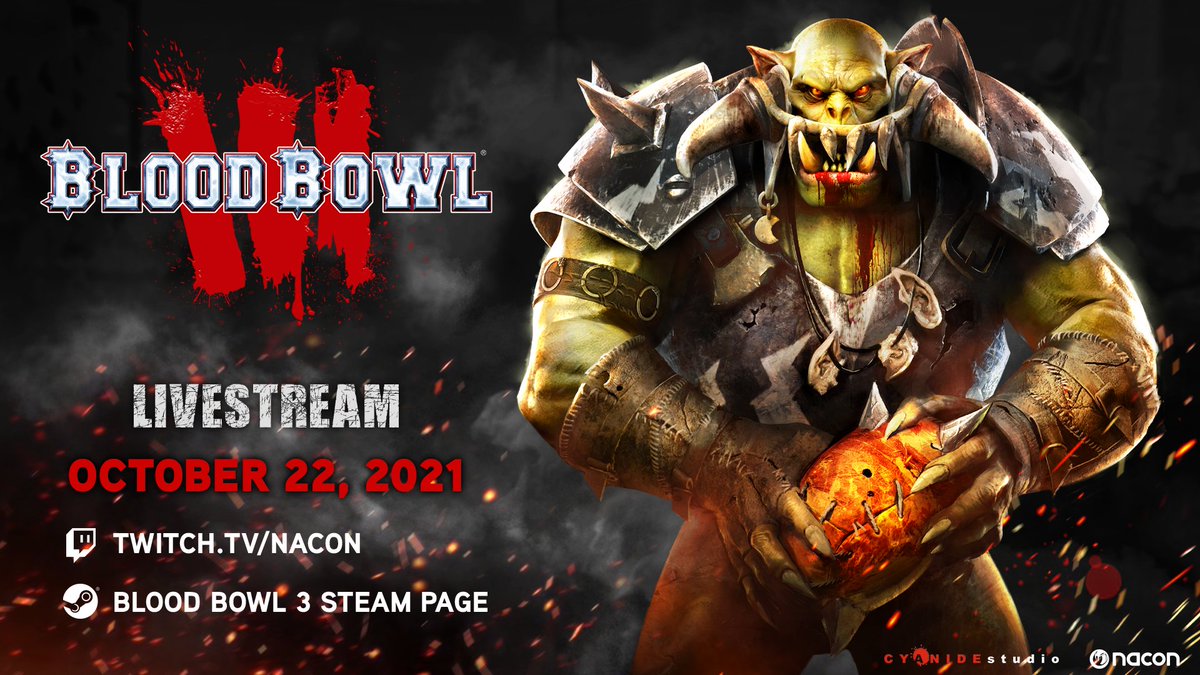 PieldeMinotauro's tweet photo. 🔴#DIRECTO de @Nacon  sobre las novedades que veremos en @BloodBowl_Game 3❗
https://t.co/WVu7Nmuy2n https://t.co/ViYi2veUl2