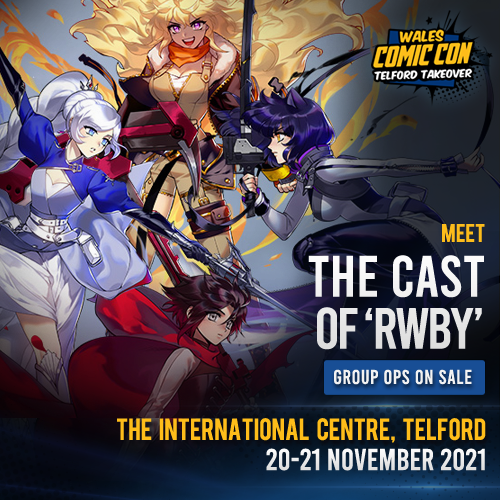 walescomiccon's tweet image. The cast of #RWBY returns to these shores next month as we welcome @ArrynZech, @bdunkelman, @Kara4tx and @LindsayJones to Comic Con for an absolutely mega panel! #WCC2021 💎

Group photo-ops on sale here ➡️ ow.ly/ma5x50Gw5AE