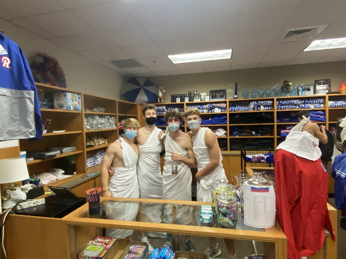 Toga Day at the Ram Shack⚪️⚪️ #deca #decasbe #rvhsdeca