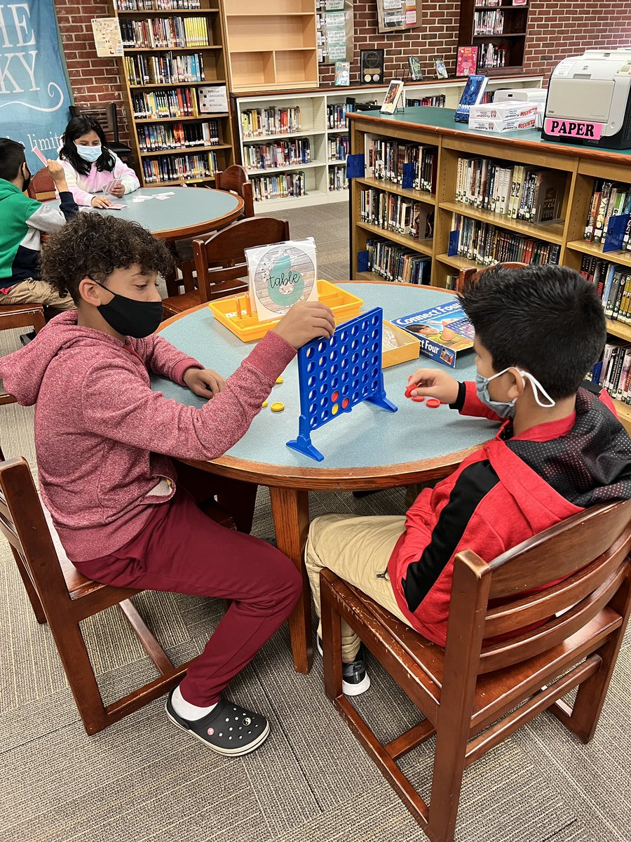 BSMSLibrary's tweet image. After book check out, it’s fun Friday w @ENLLady’s classes! #gametime @BayShoreMSLrnrs @BayShoreSchools @ChrisKauter
