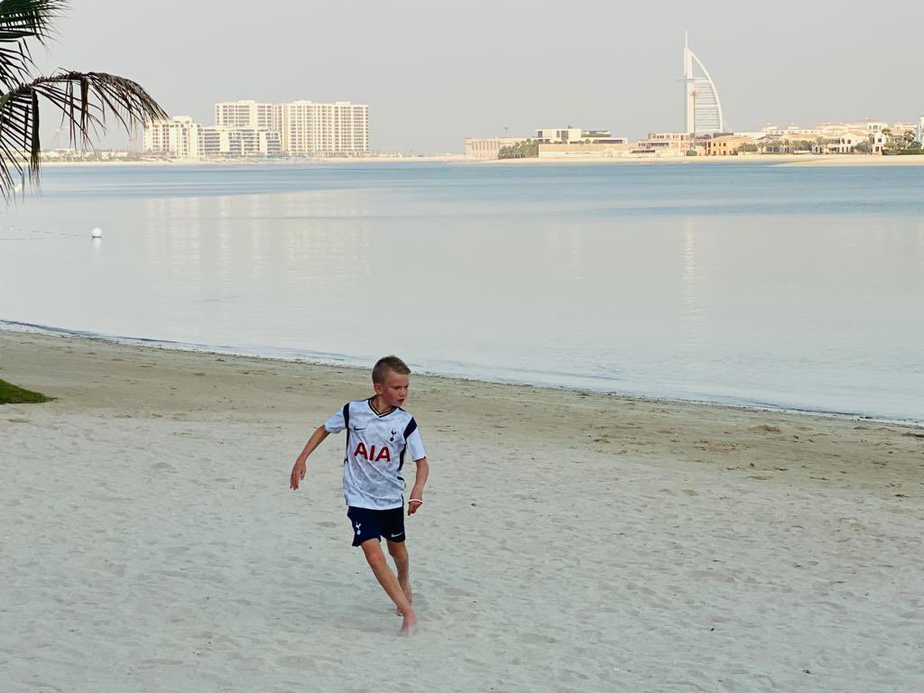mitchellsj81's tweet photo. @SpursOfficial @HKane @ATLANTIS Aged 10, 35deg, no stopping him 💥 ⚽️ 🥅 https://t.co/8SndAUZlGW
