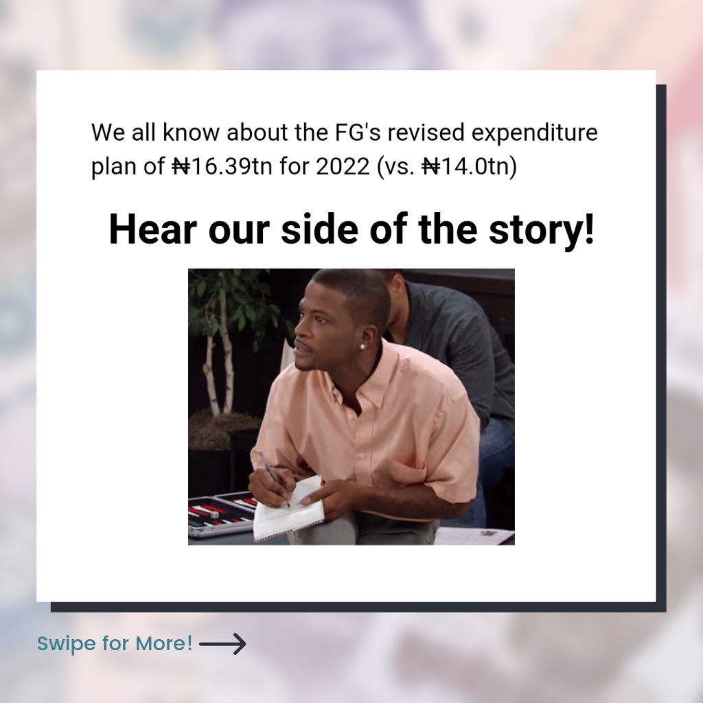 FinProNetwork's tweet photo. On this cool Friday, let's talk about FGN's Budget of Economic growth and Sustainability!

Enjoy. Subscribe to out newsletters to get  more gist like this every week. https://t.co/1lYApPLgAa
