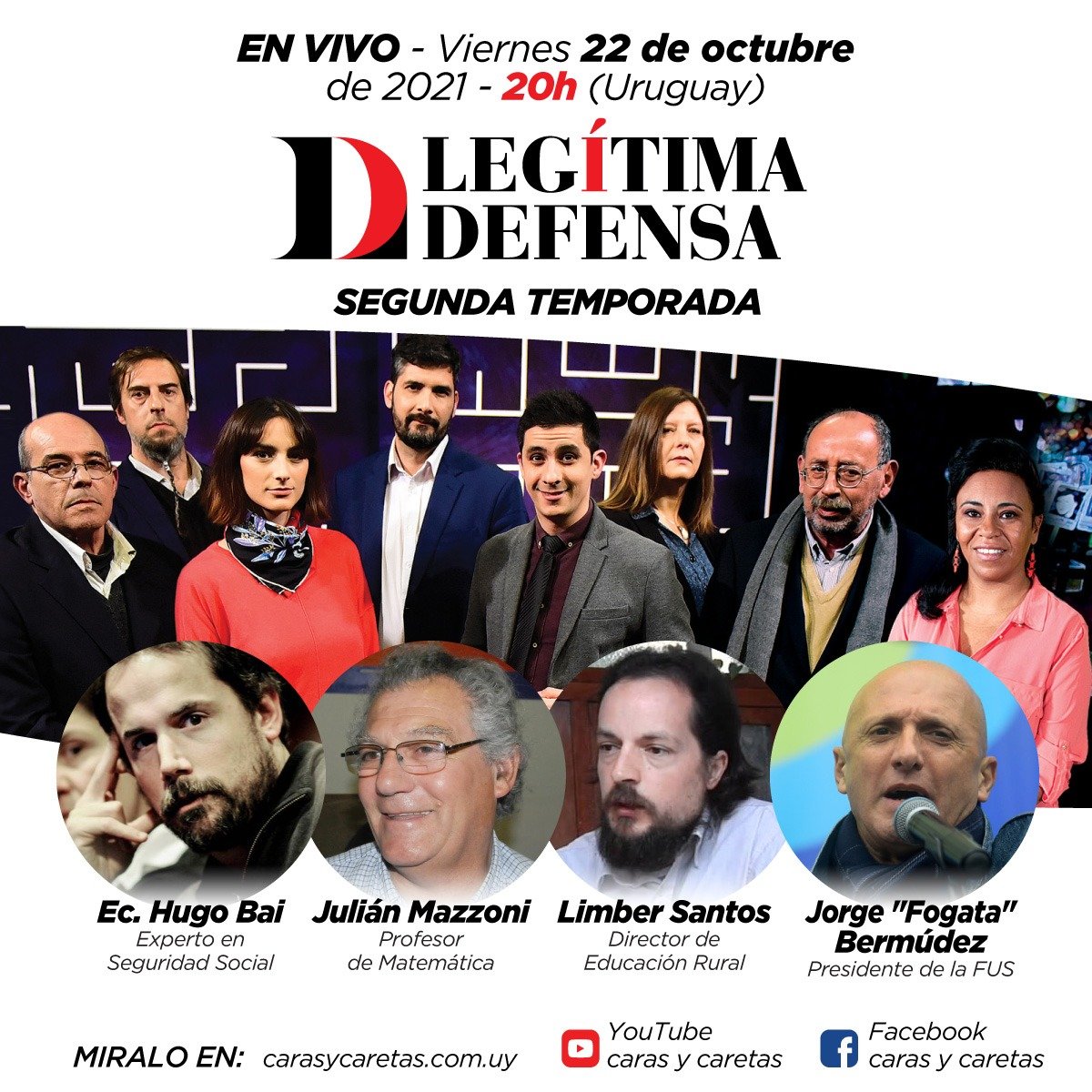 ELECCIONES ANEP
Esta noche en #legitimadefensa, el candidato de la Lista 11, <a href="/jmazzoni11/">Julián Mazzoni Morosoli</a>.

📱 #CarasYCaretasTv, 20:00 H.

#SinDocentesNoHayEducación
#SinEducaciónNoHayFuturo
#VivaLaEducaciónPública