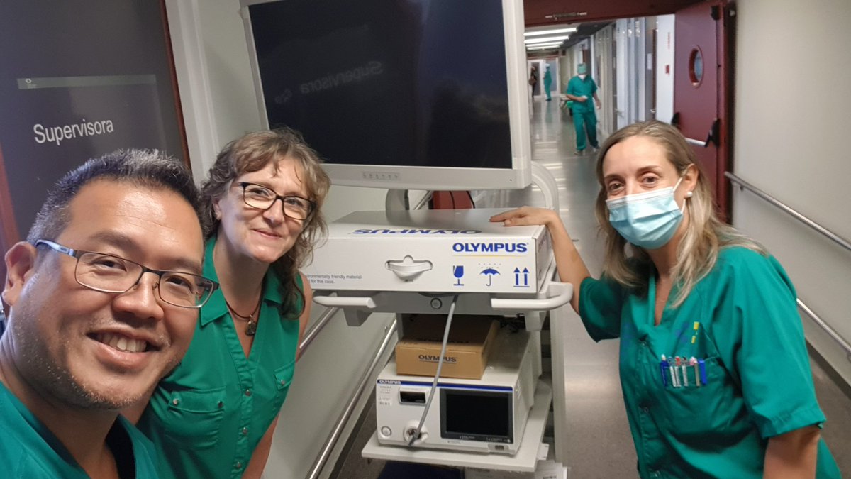 Finally. It is here. Digital ureteroscope #OLYMPUS with brand new Visera processor. #NBI for UTUC treatment and surveillance.
