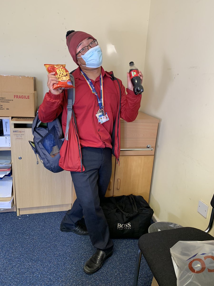mr_lo_rider's tweet photo. Today at @enherts we all wore red- we gave a #redcard against #racism by wearing #red in the office today! Lets give #racismtheredcard #nhs #eastherts #nhsproud https://t.co/3peNX4NhsN
