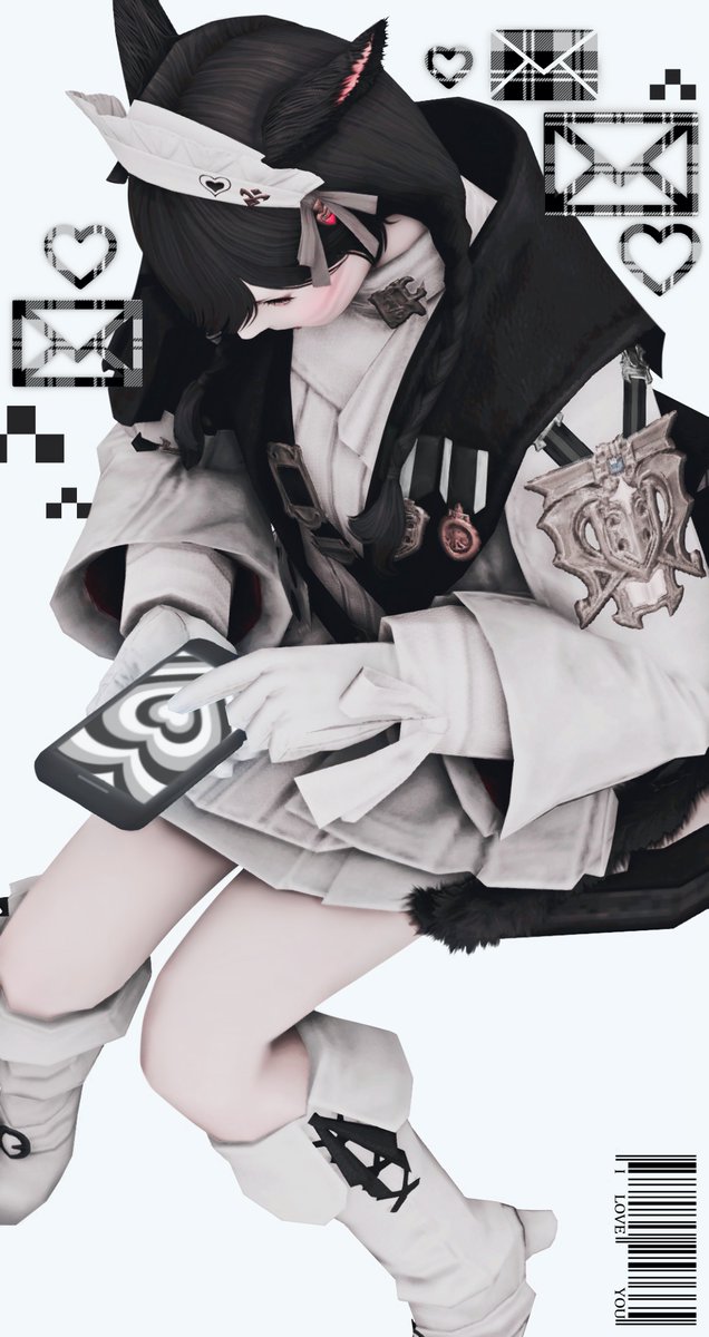 MIBAEK_X's tweet photo. ˖◛⁺｡♡
#GPOSERS #FF14 
#ミコッテ #おはミコ https://t.co/N725BE9eqY