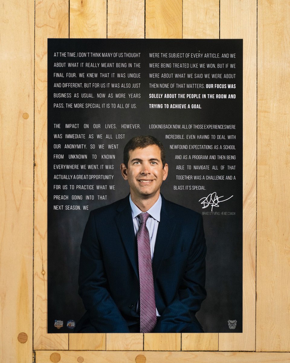 On the night of their Hall of Fame induction, we asked each Bulldog about the impact of the 2010 and 2011 Final Four runs. 

Starting today, we share those (beginning with Brad, who is celebrating a birthday today)! #ButlerWay