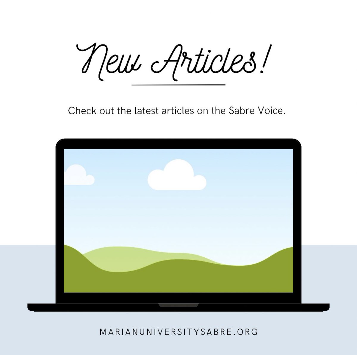 SabreVoice's tweet photo. The Sabre Voice has new articles posted on our website. Make sure to check them out. A variety of topics have been written about from news articles to restaurant reviews!

https://t.co/PriN2lY0AO https://t.co/XLGxoSPcWm