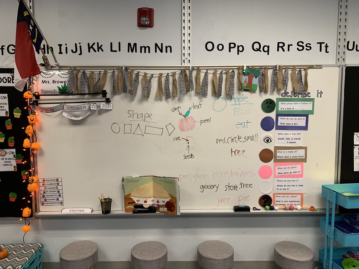 lakegirllat32's tweet photo. Working on GOALS ๐ฏin SPEECH - โI CAN describeโ #saidtheslp #theBHT #elementaryslp #schoolslp https://t.co/GMQjkmPJnh