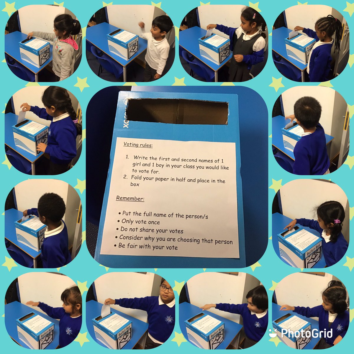 Miss_Dubuna_WWA's tweet photo. 2CD have just voted for their new class representatives. 
The girl and boy with the most votes will join school council. Good luck to all candidates who applied and read their manifestos with the class 👏🏽

@winston_way @WWA_SSC @Emmafelthamwin1 https://t.co/UgqmTWQuBz