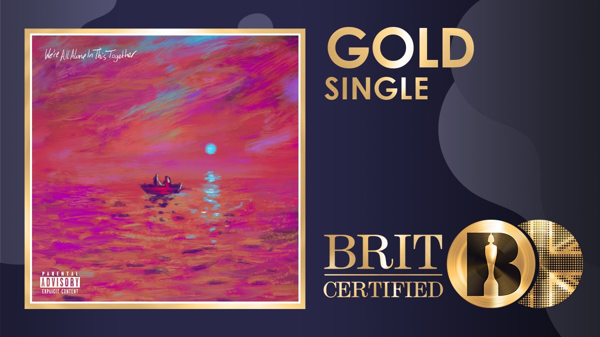 🙌 Taken from his second album 'We're All Alone in This Together', <a href="/Santandave1/">SANTAN</a>'s 'Clash' featuring Stormzy is now #BRITcertified Gold! 📀