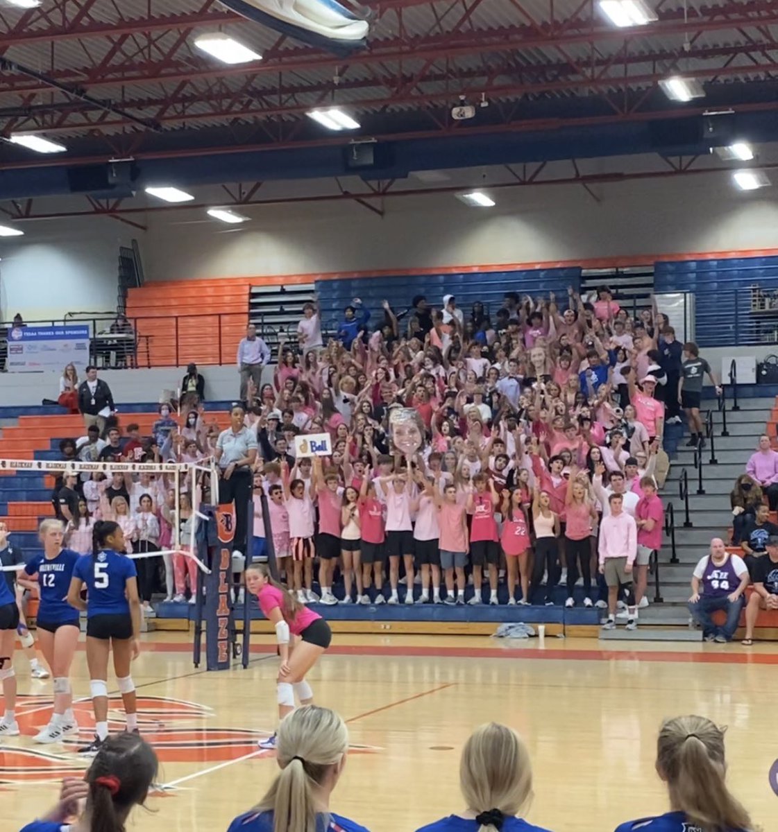 NHS Student Section tweet media