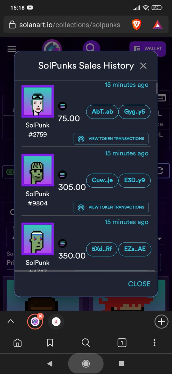 Let the game begin
Solana will be very big in 4 years
You have more risk not buying a solpunk than buying it and holding it
<a href="/PunksOnSolana/">SolPunks</a> <a href="/SolanartNFT/">Solanart - Instant Loans Now Live</a> <a href="/solana/">Solana</a>