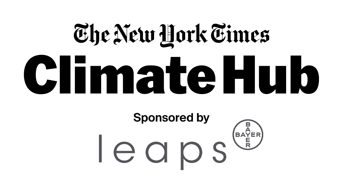 LeapsByBayer's tweet photo. We're honored to support the #nytclimatehub, parallel to #COP26, Nov 03 – 11 in Glasgow; an important @nytimesevents gathering of citizens, scientists, inventors, academics, delegates and journalists. ​

Speakers include Luisa Neubauer, Jackson Jeffries, Johan Rockström and more. https://t.co/00BOFiLBYj