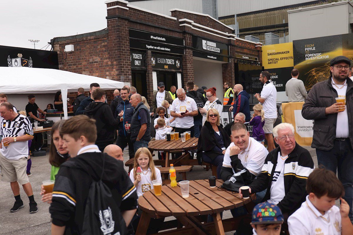 OfficialPVFC's tweet photo. 🎃 | Oktoberfest meets Halloween at tomorrow’s @StaffsUni Fan Zone
There will be a selection of German beers on offer along with competitions for the best dressed adult and child (No masks allowed)
There will be cover from the weather☔️
Open 12:30 - 15:00
#PVFC | #PVFCFanZone https://t.co/sx6hEnOhhI