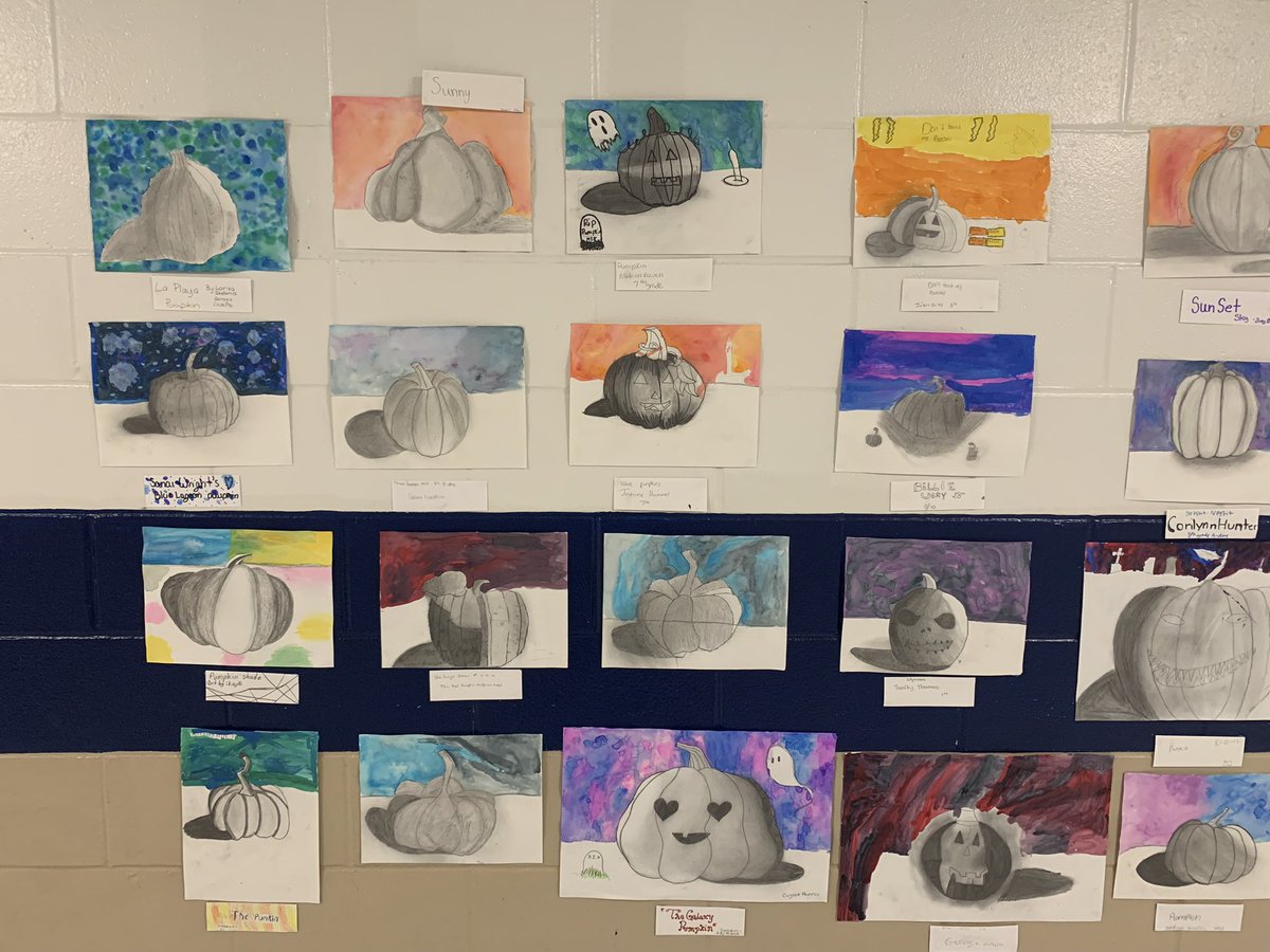 EduLdrRBJr's tweet photo. Our @WCMS_Official Art Instillations are truly amazing. I enjoy seeing student work adorning our gallery. #wcmsarts #academicownership https://t.co/Of3C26kqHT