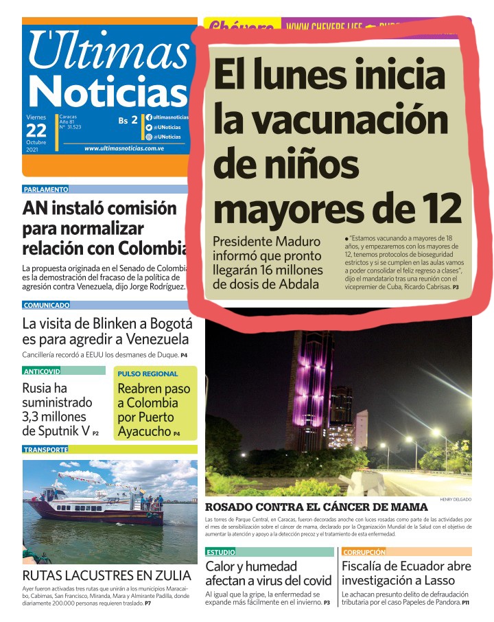 Ji_Predicciones's tweet photo. #CoronavirusVenezuela Aquí les dejo esta perla: Pretenden inocular a nuestros hijos con "dosis" cubanas, para lo cual llegarán al país 16 millones de dosis. Padres, pendientes en las escuelas con sus hijos. En la unión está la fuerza. Con mis hijos no te metas. https://t.co/m1D4UYBKtP