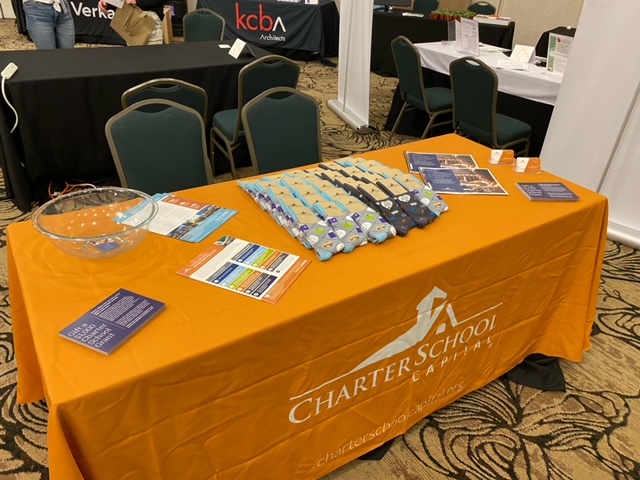 GrowSchoolsCo's tweet image. PA &quot;Stronger Together&quot; Conference! #PCPCS
We are excited to be here at Booth 5! Come by, say hi, and pick up a pair of socks 🍎 While supplies last 😉

#StrongerTogetherConference #PCPCS #WeLoveCharterSchools #educationalresources #schoolchoice