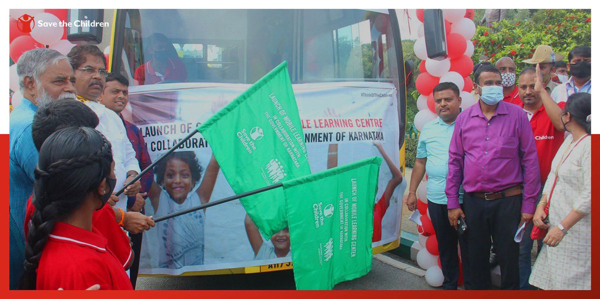 balrakshabharat's tweet image. It’s a heartwarming moment for all of us here at Save the Children, as we launched three 'Mobile Learning Centres' that will go a long way in enabling #LearningContinuity for children from the waste-picking community in #Bengaluru.