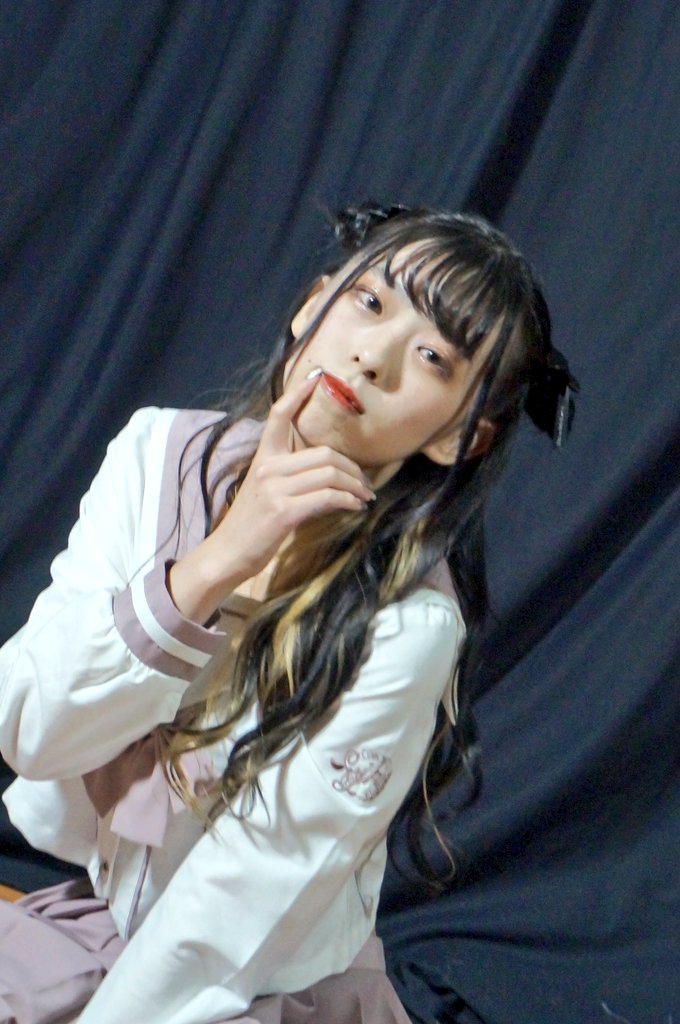 MyuFaly's tweet photo. 2021/10/16
ほしがらないと！vol.31

姫果さん👸(@hime_m_29)

今回の衣装、制服～✨😊

#姫果
#Astoop
#ライブ #ポートレート
#写真
#ほしがらないと https://t.co/oIHCqaQXpf