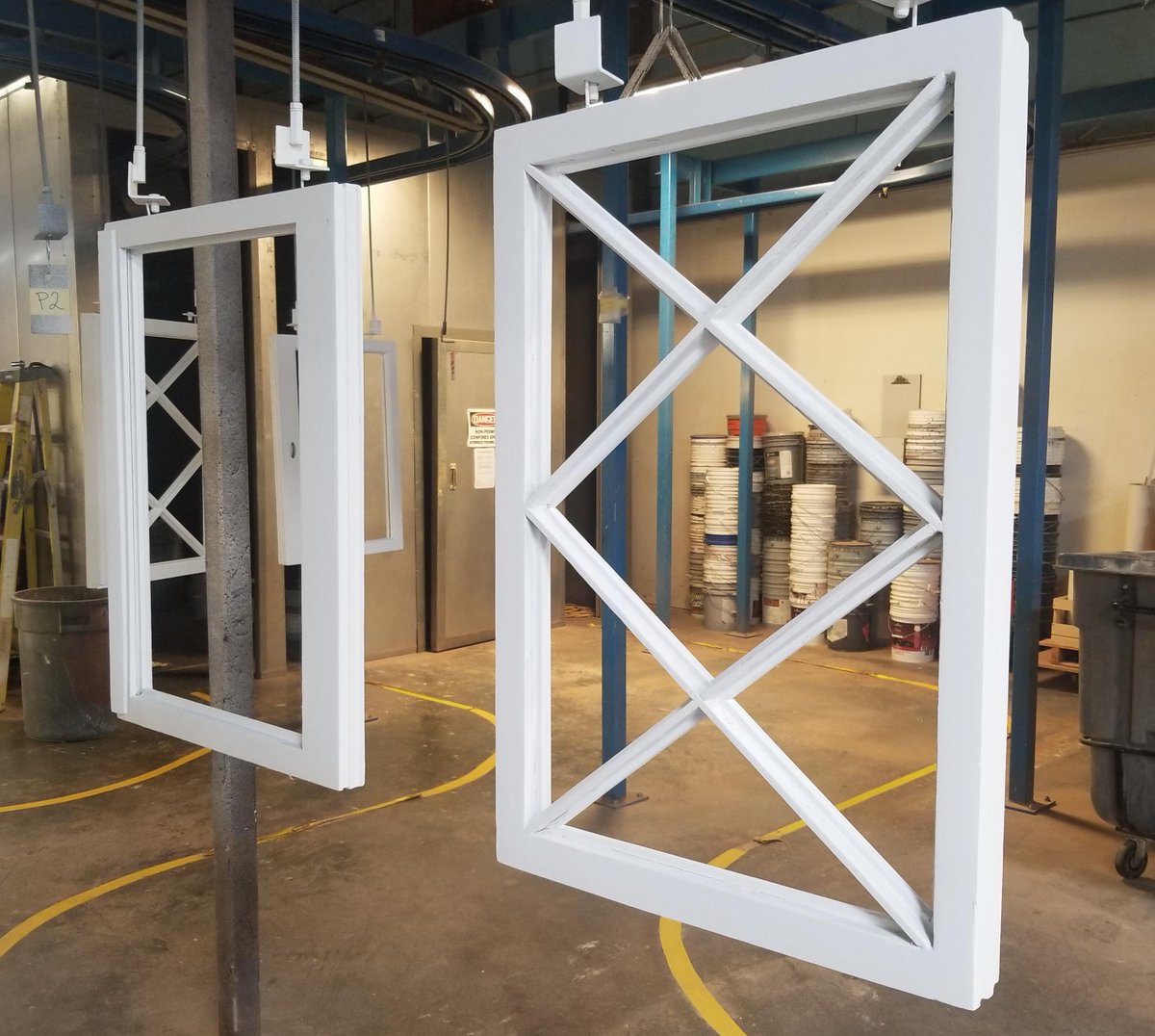 We are restoring diamonds in the Re-View plant...diamond patterned window sash to be more specific. Re-View just completed the restoration of the windows at the Utah Governor's mansion in Salt Lake.