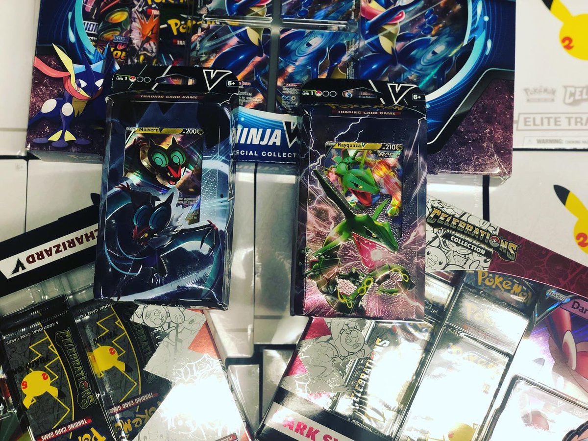 BNRoundRock's tweet photo. Today’s special Pokémon release!! 
Reminder all trading cards will be available today at open (10am);
If anything new arrives after that, we will let you know. https://t.co/MXVjo5eT59