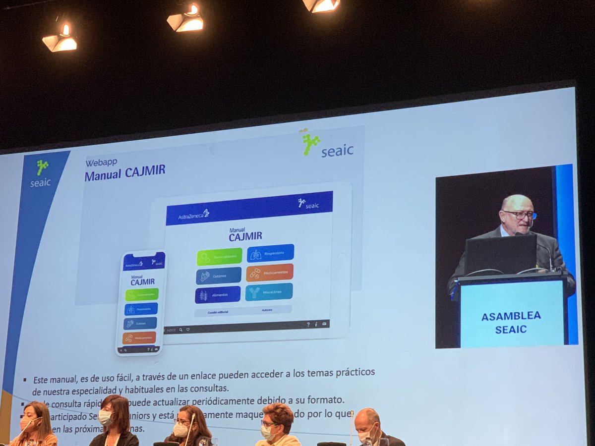Asamblea SEAIC. Informe del Presidente. Próximas novedades desde el CAJMIR #manualpararesidentes <a href="/CAJMIR_SEAIC/">CAJMIR</a> <a href="/manuterial/">Manuel Rial</a> <a href="/SEAIC_Alergia/">SEAIC</a> <a href="/AntonioValeroS1/">Antonio Valero Santiago</a>