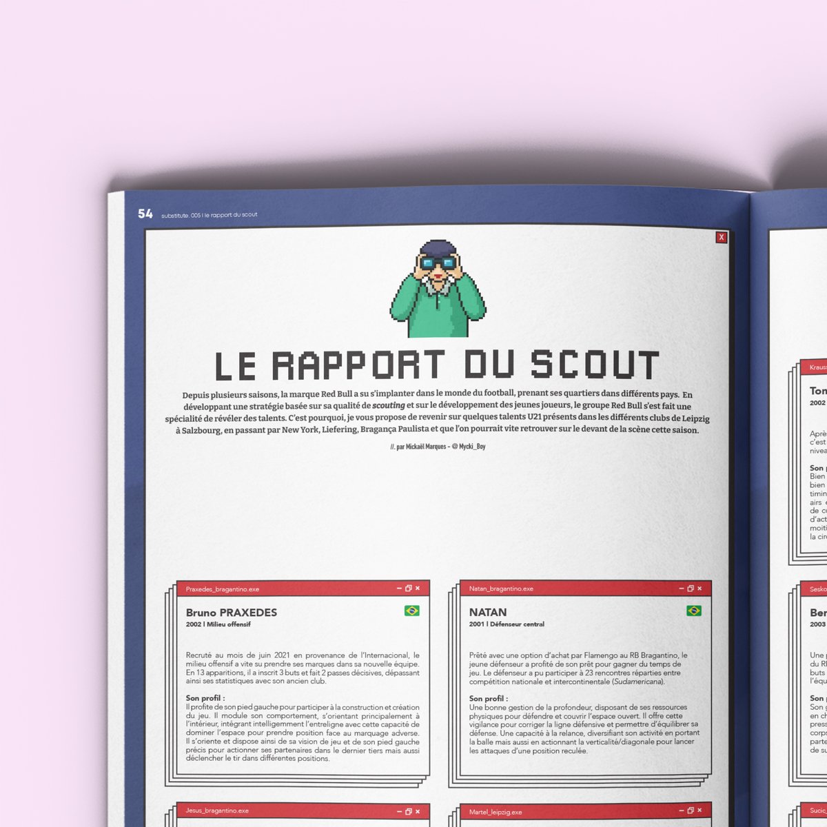 Les_Remplacants's tweet photo. 🔍 Le rapport du scout

@Mycki_Boy vous emmène à la découverte des pépites du groupe RedBull.

➡ https://t.co/6oRsRWnUW3 https://t.co/t5MgeP00NW