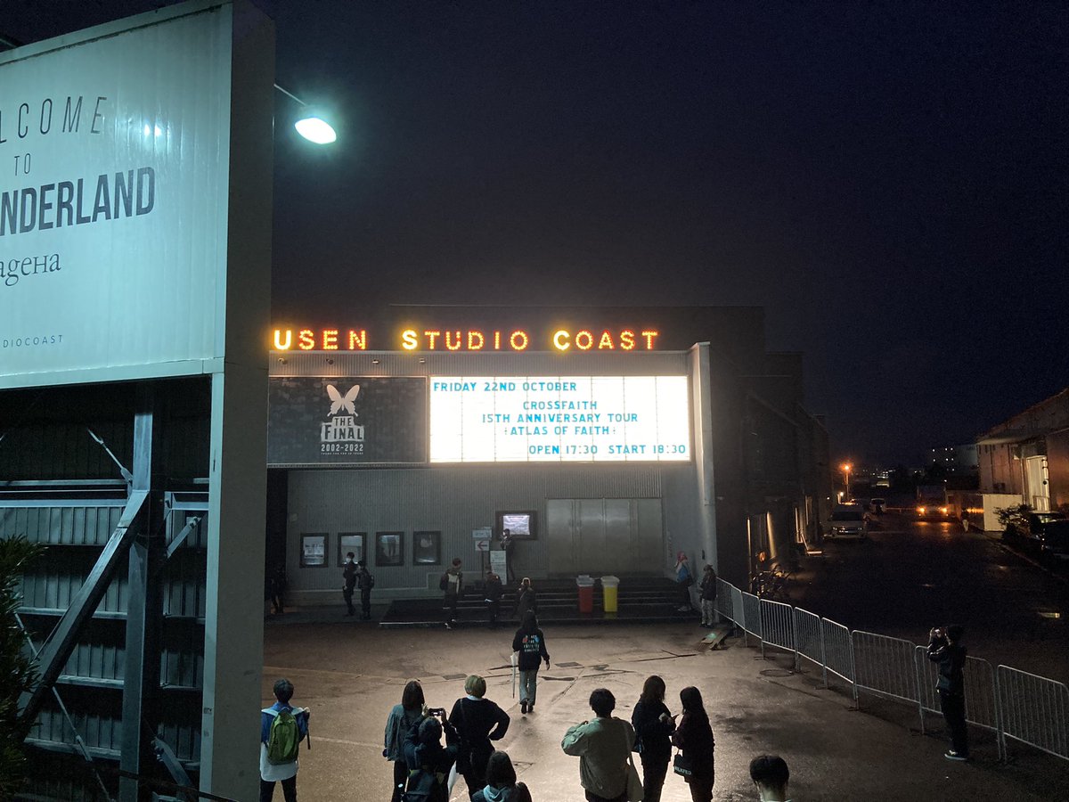 kemio0403's tweet photo. セトリがよかった
コーストはこれで最後かなー😭
#crossfaith https://t.co/P3PCJwepQL