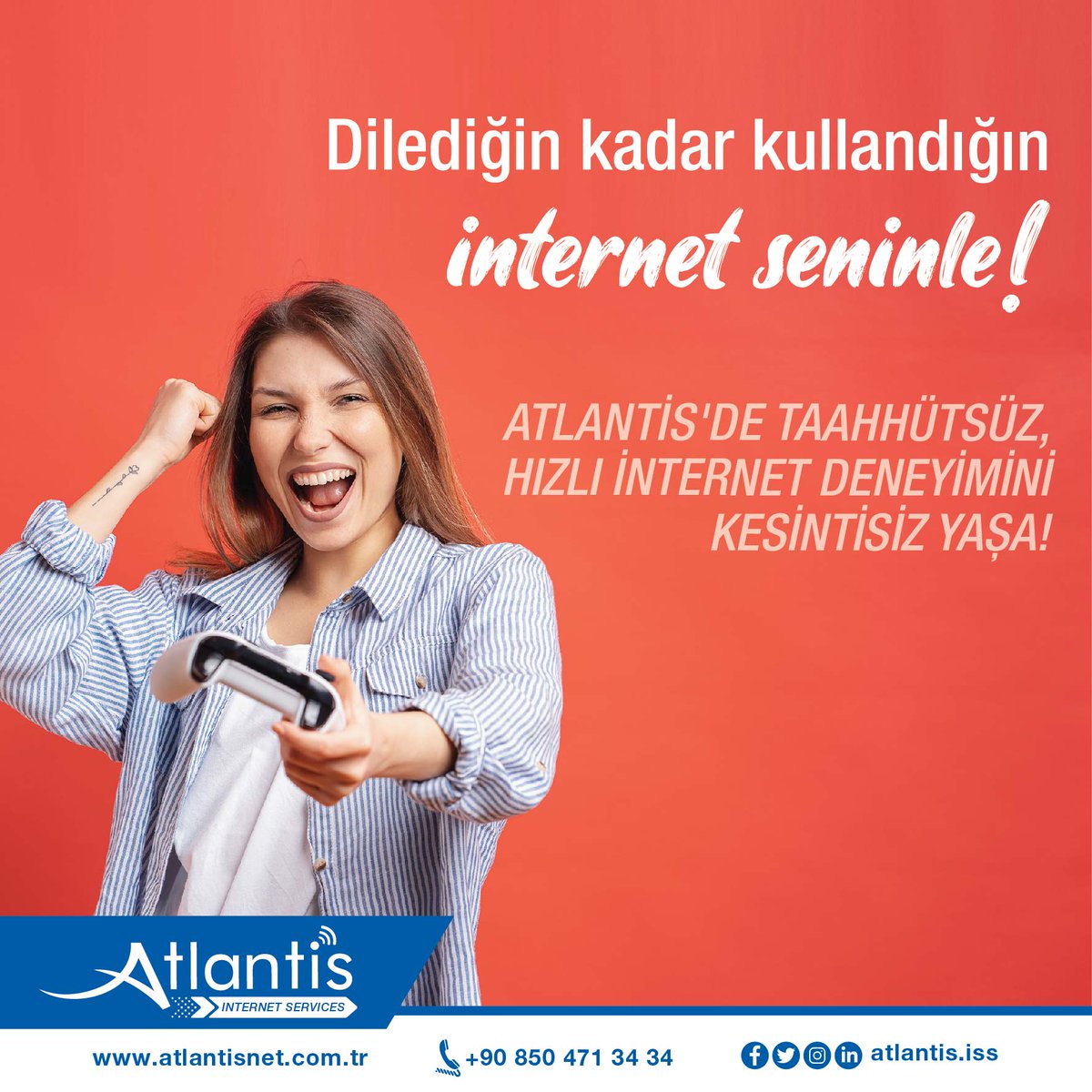 atlantis_iss's tweet photo. Dilediğin kadar kullandığın internet Atlantisnet ile seninle!

https://t.co/PX74O8QwWe | 0850 471 3434

#airfiber #kablosuzinternet #fiberinternet #internet #kotasıznet #esenyurtinternet https://t.co/IsgfnROuHi