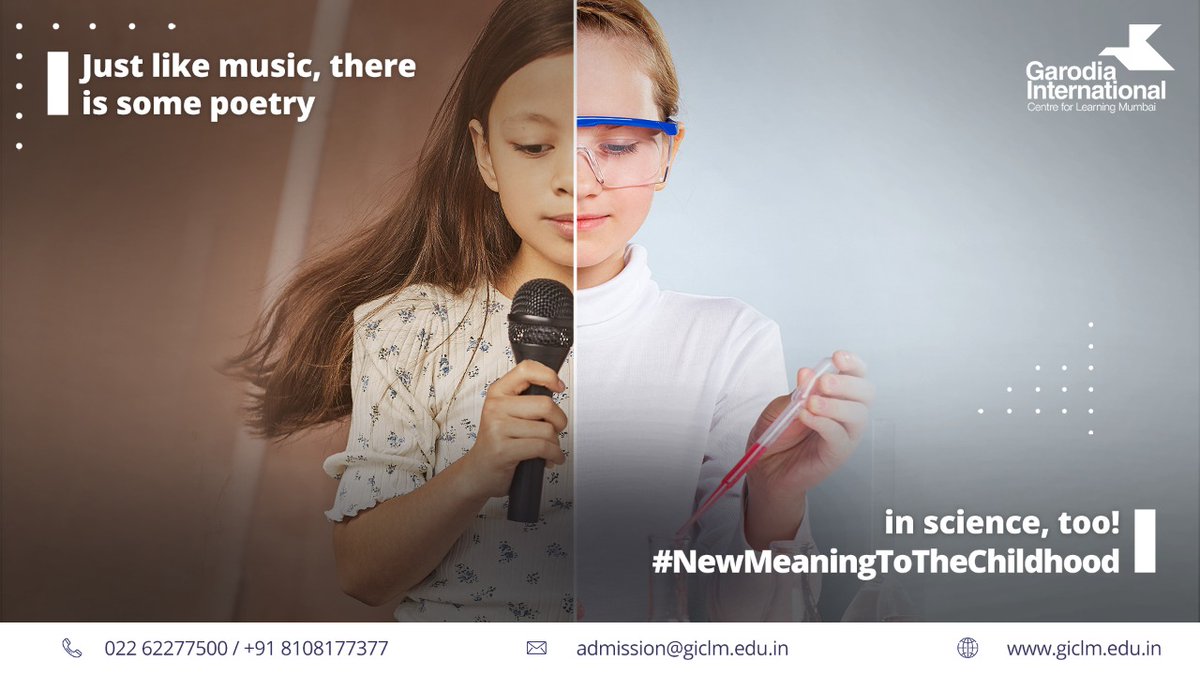 GICLM_'s tweet photo. Our students can always experience the best of both worlds. Be it academics or extracurriculars, we give equal importance towards the learnings the students receive from both these streams of knowledge. 
#NewMeaningToTheChildhood
 
Visit https://t.co/1mpV8LblVv 
#LearnAndExplore https://t.co/LjxnDHSvTW