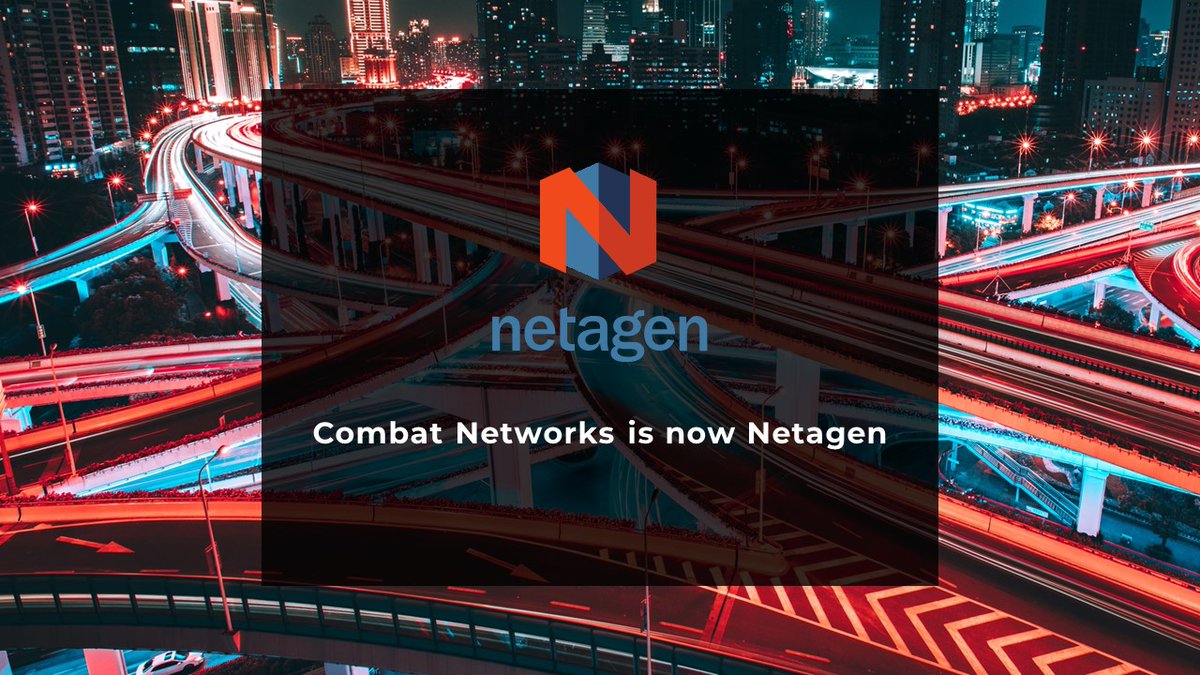 Combat Networks Rebrands as Netagen
A leader in the design, implementation and maintenance of state-of-the-art high-performance networks, announced the launch of its new corporate name and brand identity. Article: lnkd.in/eGW-aRKp Website: netagen.com #netagen