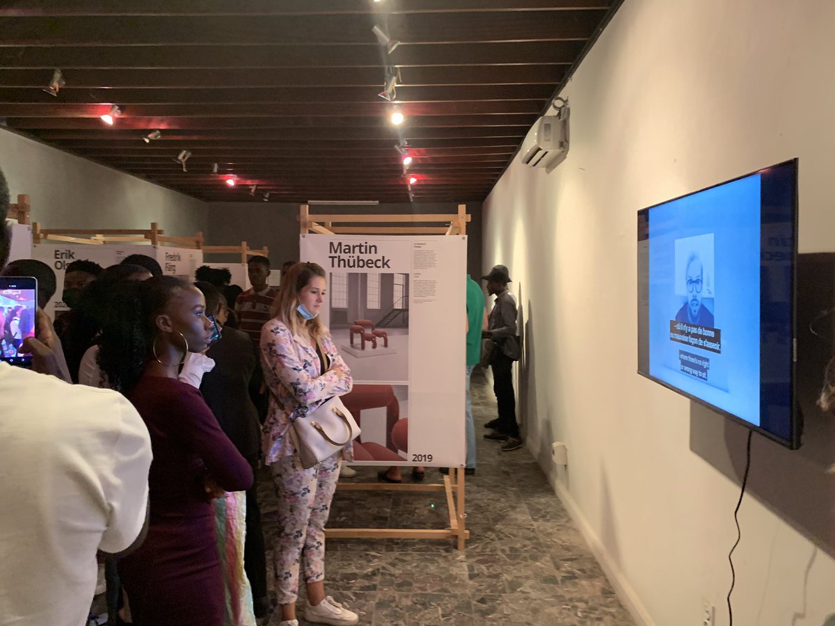 SwedeninDRCongo's tweet photo. Quelques meubles de deux maisons des designs 🇸🇪 classiques, #Carl_Malmsten et #Svenskt_Tenn sont aussi exposés. 
BIENVENUE!
Entrée libre du 22-27 oct de 9h-16h à l’Académie des Beaux-arts. 
#SuedeenRDC #Kindeswe #SustainAbleVoices #IKEA #SvenskForm #CarlMalmsten #SvensktTenn. https://t.co/n42GlZ5vF0