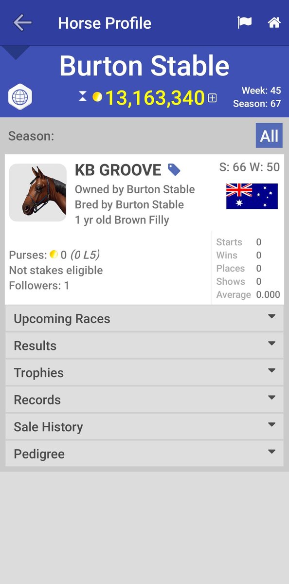 Getting our groove back next season with this one 🔥🔥 6th bar speed two year old in week 1.
