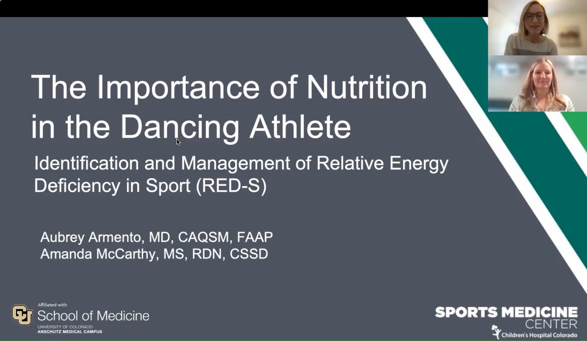 AubreyArmentoMD's tweet photo. Really excited to talk RED-S in dancers with Amanda McCarthy and learn all things dance medicine today at the @IADMS Annual Conference! https://t.co/RJHEJZeA6L