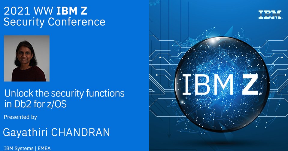 martinesastre34's tweet image. Next great speaker: Gayathiri Chandran. The session starts in a few minutes! #IBMZSEC #IBMZ #CyberSecurity @yannicklefloch @GuillaumeIBM @IBMZ