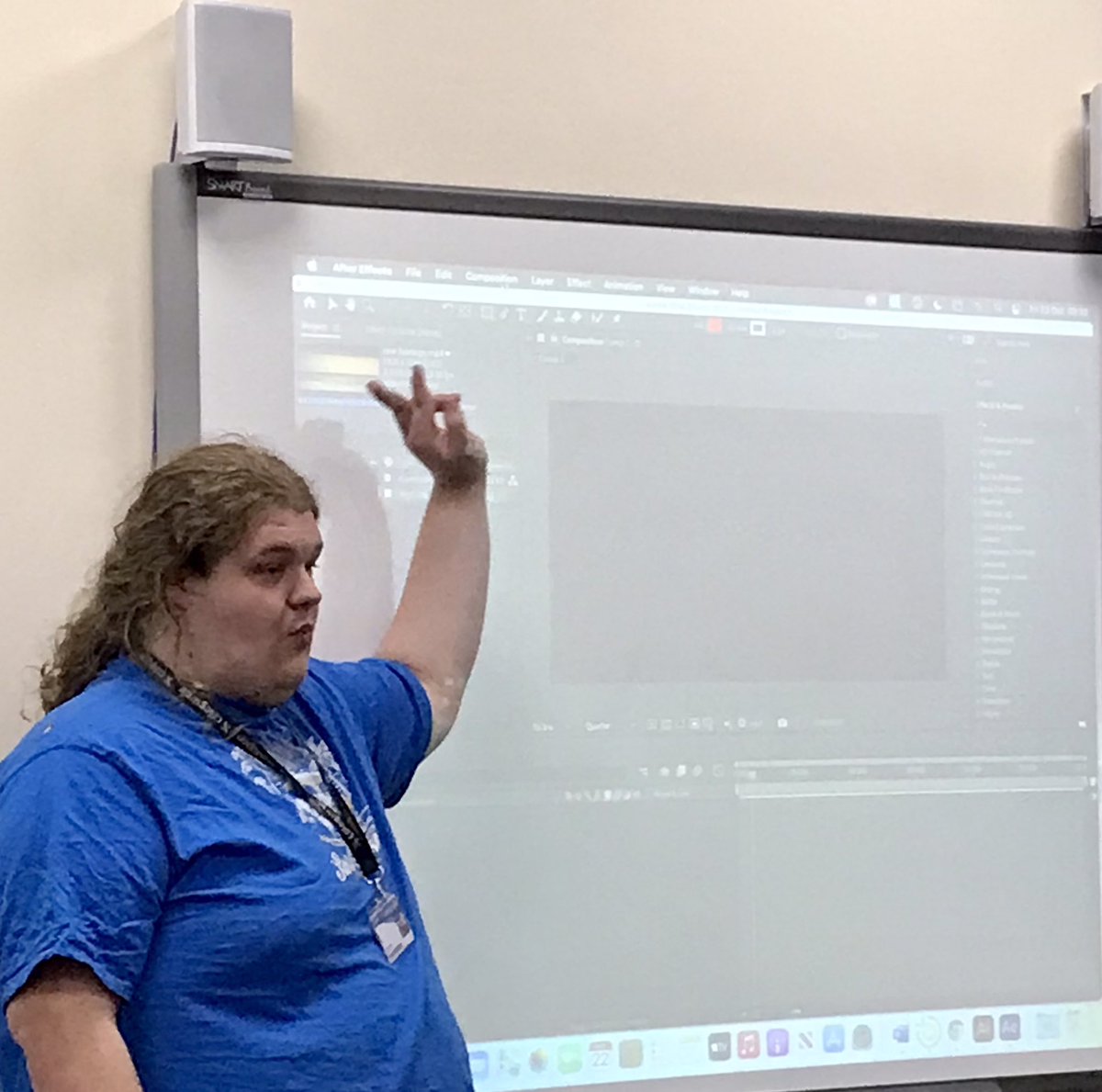DarbyNicholas's tweet photo. Diolch Dylan from @ColegSirGarCI @ColegSirGar. A great @Blender @Blender_Cloud learning session for our lecturers.  #industryCPD #inspiringstaff #bestofthebest https://t.co/CY7X3oM9DX