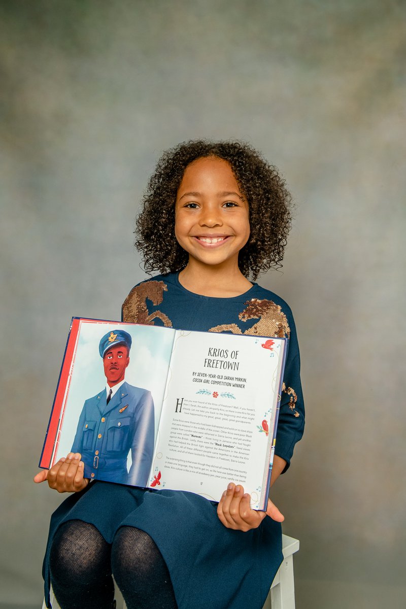 RoyalAirForce's tweet photo. Sarah Mirkin, aged 7, has won a national writing competition for her story about her Krio culture and notable Krio and RAF navigator, John Henry Smythe. 
Smythe spent 18 months in a prisoner-of-war camp in Germany before he was liberated.

Full story: https://t.co/DUtHSYY564 https://t.co/JPDMFDtPfT