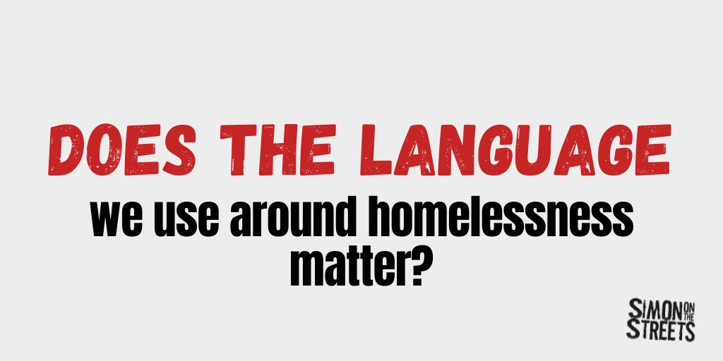 simonotstreets's tweet photo. We think it does.
We've been discussing the assumptions we need to stop making about #homelessness in our latest blog post. One assumption is that the language we use around homelessness doesn't matter.
We want to hear your thoughts - what do you think?
https://t.co/aoI9Ecorkw https://t.co/BhYfW8lSo4