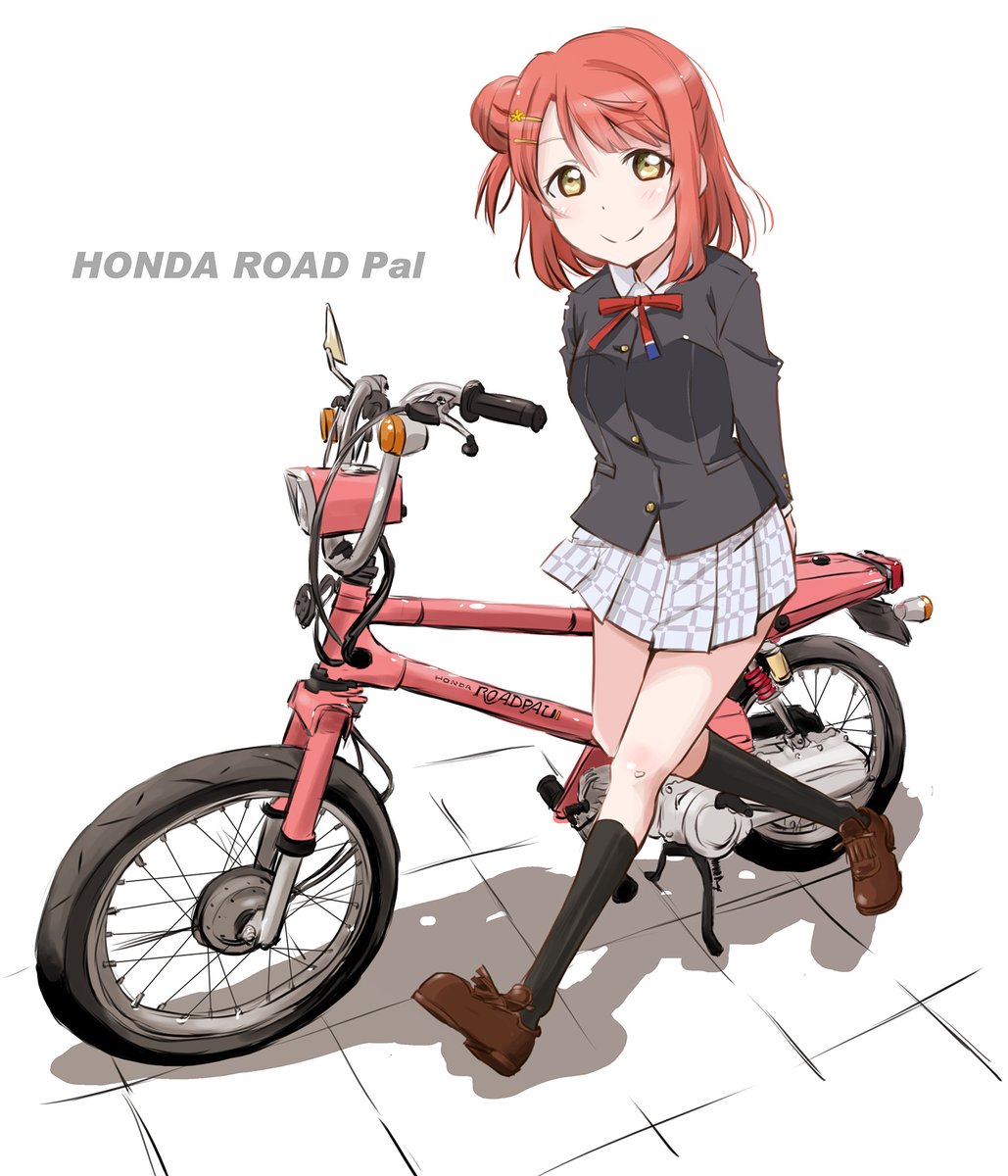上原歩夢 「無意識で歩夢ちゃん×ソフト系バイクしか描いてなかったw
 #上原歩夢祭り 」|まるよのイラスト