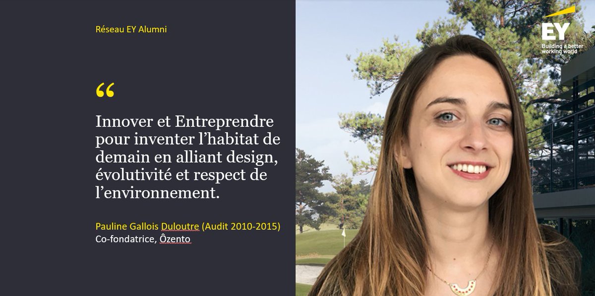 SylvieKermoal's tweet photo. Des maisons sur pilotis conçues avec des matériaux éco-responsables, construites en un mois en usine et installées en une semaine. Découvrez 
@OzentoLoft et sa cofondatrice Pauline Duloutre, #EYAlumni. https://t.co/ombR92dRJt
#TellmEY #sustainable #habitat https://t.co/UNntQxvahI