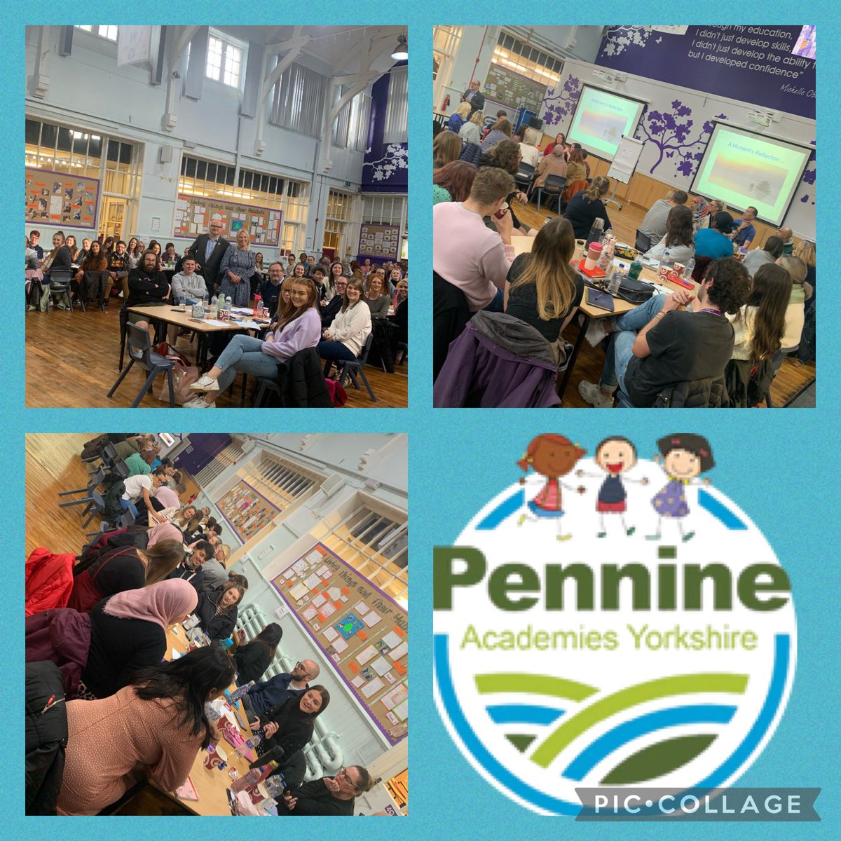 LCHeadteacher's tweet photo. What a great day, bringing hearts and minds together!! Wishing all the staff and children of the @Pennine_MAT family a fantastic half term. #CareBuildInspire #TheRestWillFollow https://t.co/DmPArcb8Na
