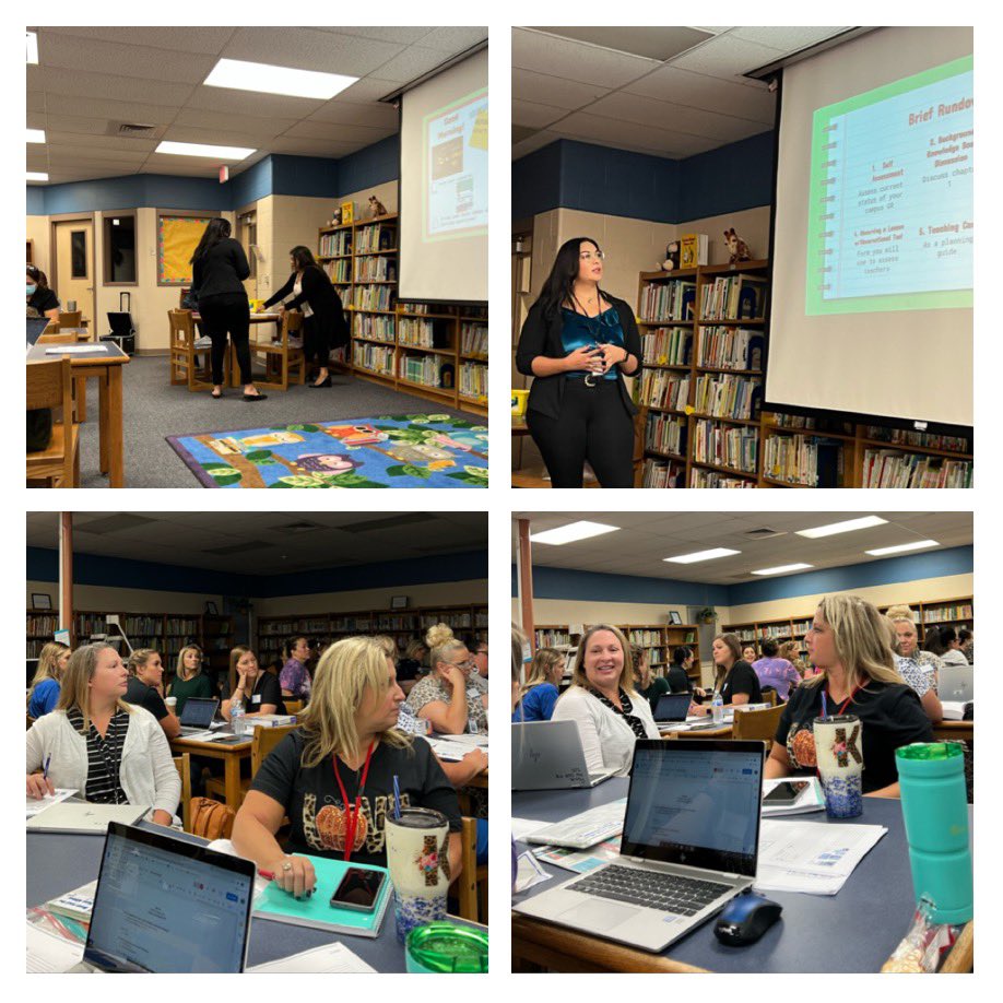 IRJimenezMISD's tweet photo. Dedicated group of Literacy Specialists receive training on Guided Reading from the LLI team. Thank you Dr. Parker. https://t.co/OkgPKpLbXk