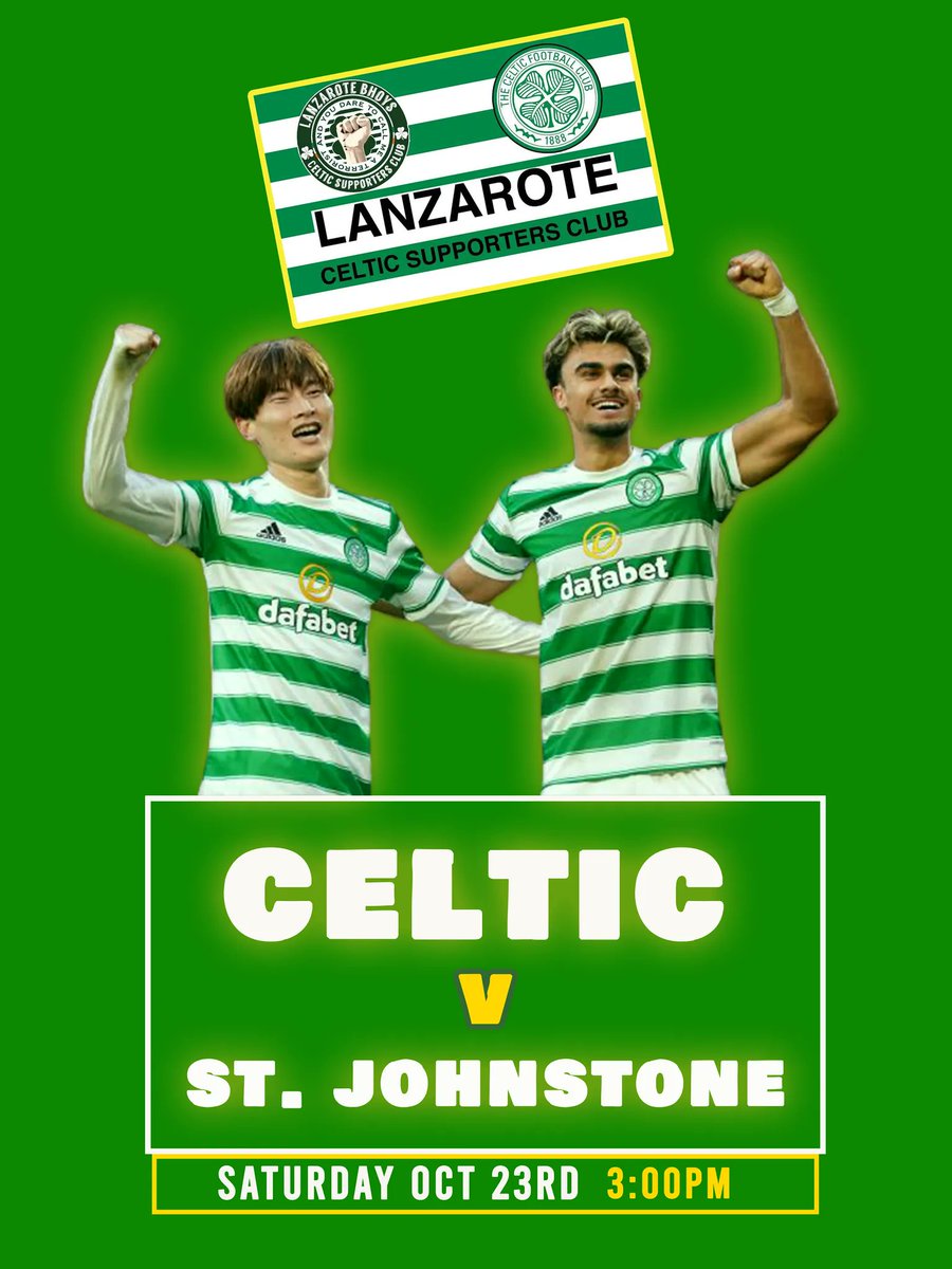 LanzaroteCSC's tweet photo. Watch the game tomorrow with us at @auldtriangle67 🇮🇪☘ https://t.co/mdvZQ8F3aN