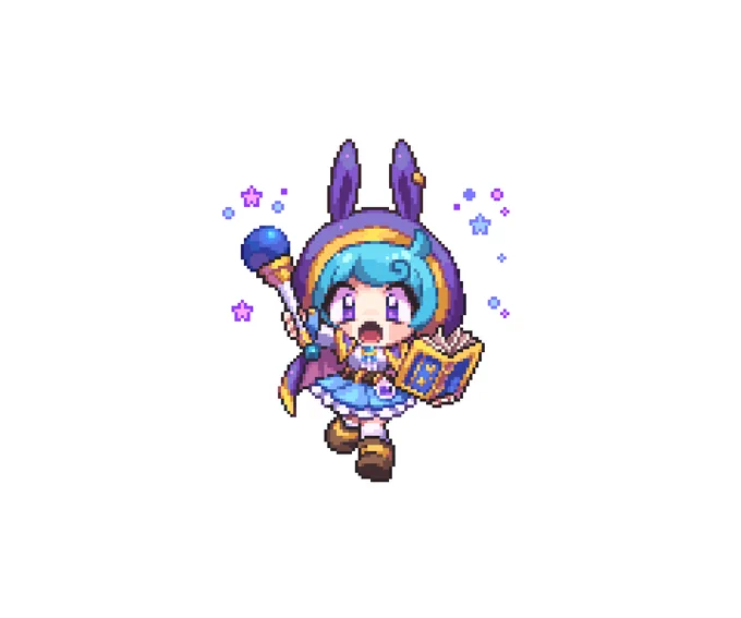 Magician!🔮✨ 
#pixelart #ドット絵 #픽셀아트 